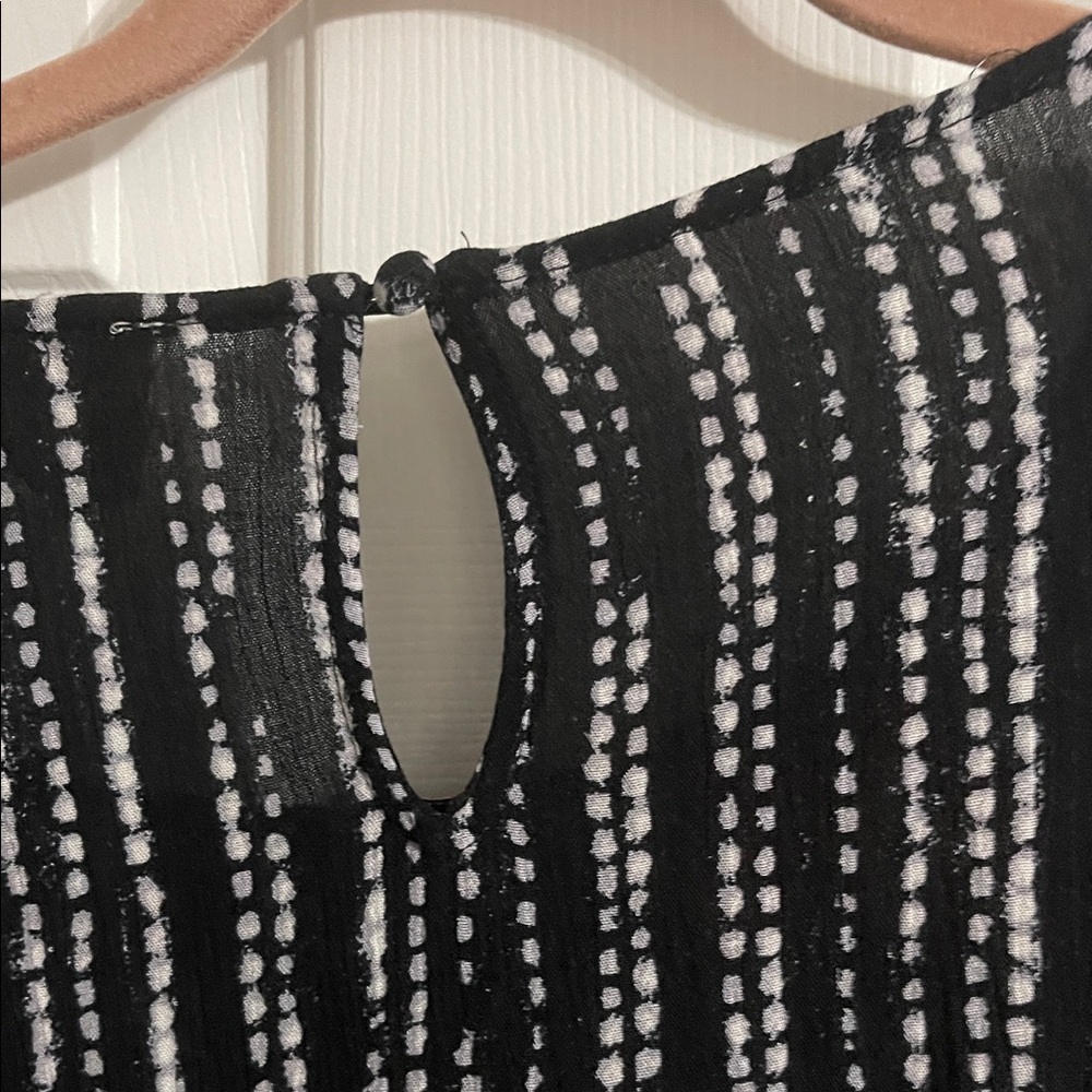 Savanna Jane Black Tunic with Multicolor Floral Embroidery - Picture 5 of 5